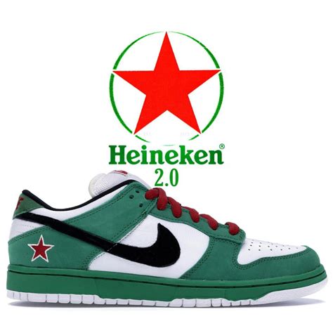 nike dunk heineken 2.0|sb dunk low heineken 2.0.